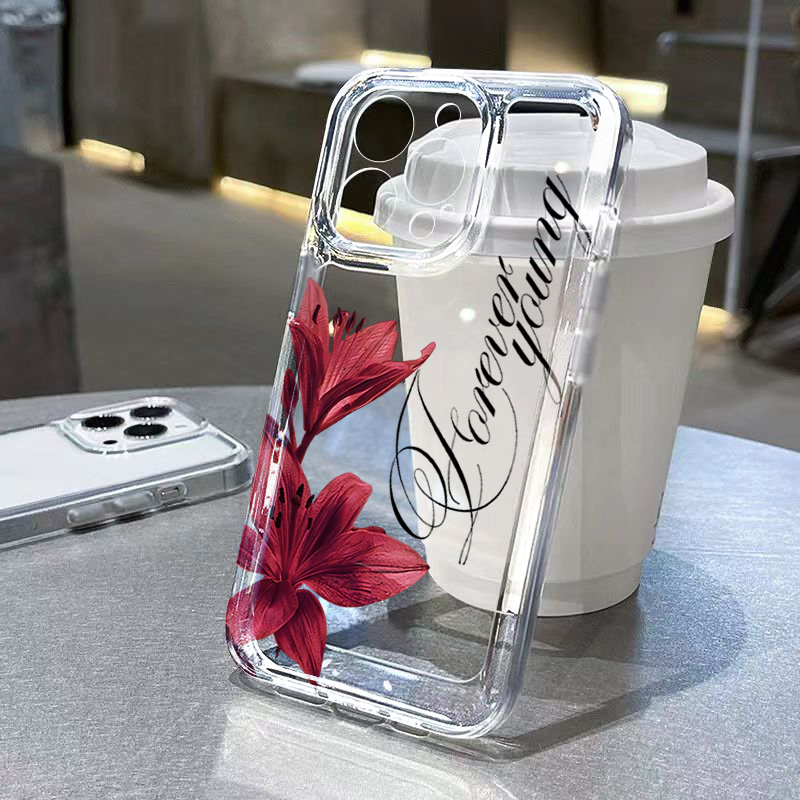 Phone Cases Xr Iphone - Чехол для телефона с бордовым узором