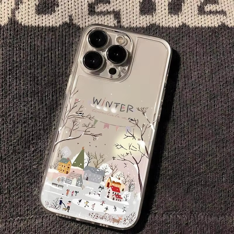Phone Cases Galaxy A16 5G - Красивый зимний чехол для телефона с