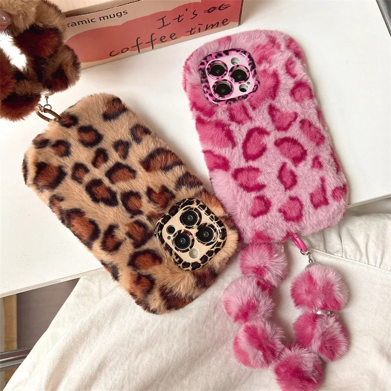 Phone Cases For Iphone 16 - Модный чехол для телефона с леопардовым