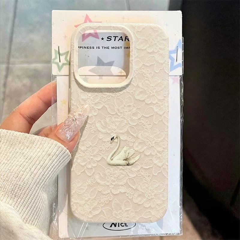Phone Cases For Iphone 16 - Чехол для телефона с узором «Кружевной