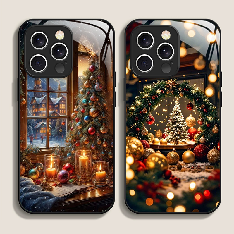 Phone Cases Xr Iphone - Рождественская елка в подарок Snowy Town