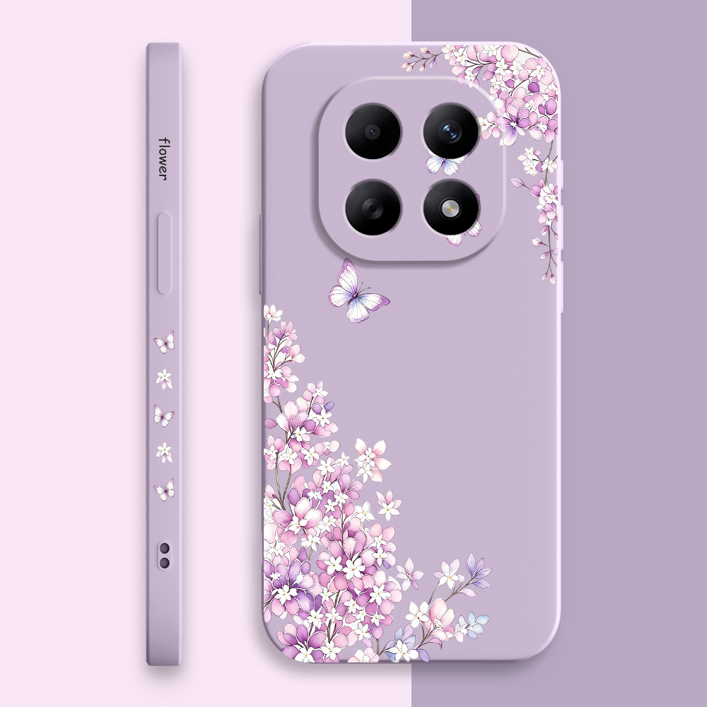 Фиолетовый чехол с цветочным п – обзор и цена Phone Cases Xiaomi 15