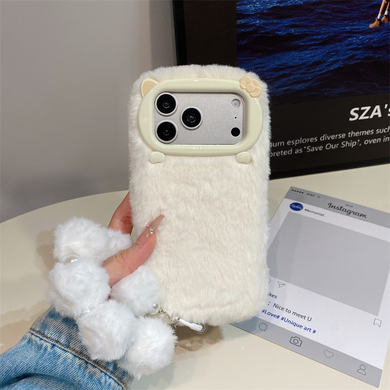 Роскошный однотонный плюшевый  – обзор и цена Phone Cases For Iphone 16